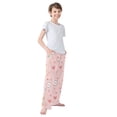 thumbnail image 4 of FORMRS Kids Pajama Pants with Pockets Size 6-8Y Boys Lounge Sleep Bottoms, Love in The Air, 4 of 8