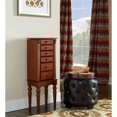thumbnail image 2 of Powell Lightly Distressed "Deep Cherry" Jewelry Armoire, 2 of 26