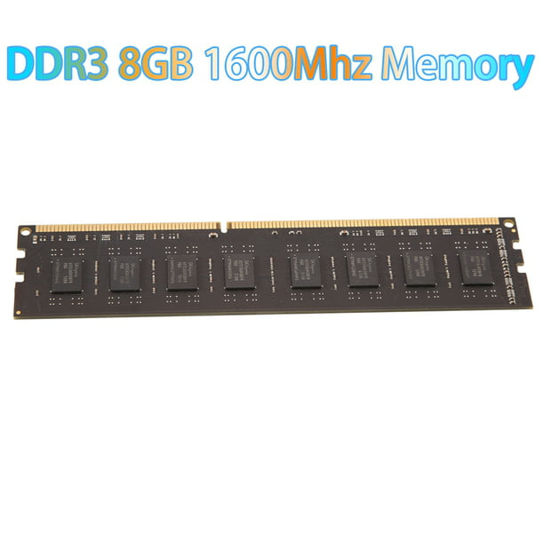 DDR3 Ram Memory 1600MHz PC3 12800 16 IC Desktop PC Memory 240Pins System High Compatible - Walmart.com