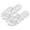 slippers 96#White, variant on oqasdz Slippers for Women Travel Portable Flip Flops Indoor Outdoor Bathroom Shower Shoes Sandals with Flat Sole for Beach Pool,Grey