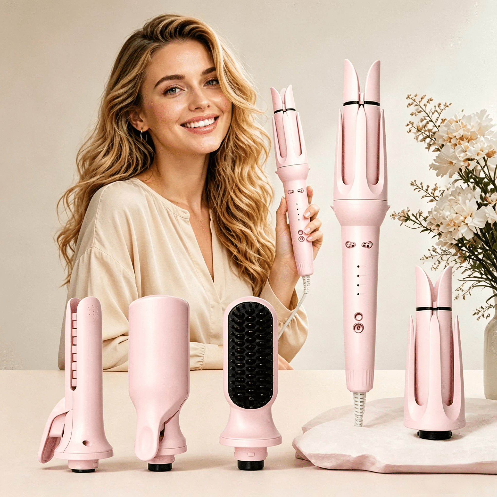 塩二郎 100g 2種類セット ブラック ピンク Hot Tools Pro Signature Collection Hair Curling Iron Lavender - 1
