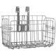 thumbnail image 3 of Folding Bike Basket with Hook for Mountain and Road Bikes, Thin Black, Lightweight, Durable, Easy Installation, 3 of 5