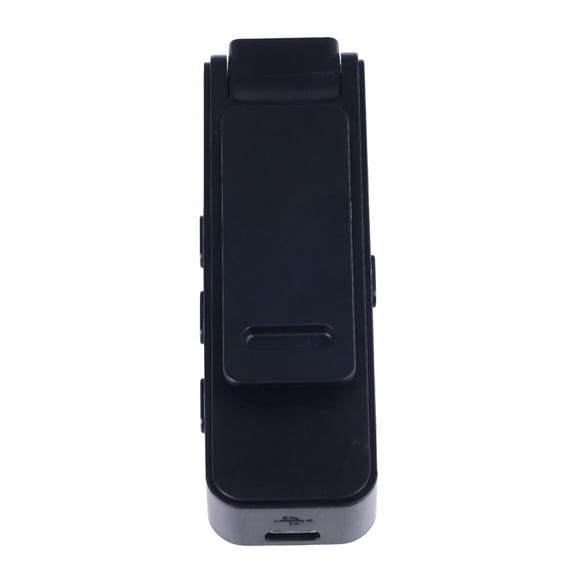 WiFi Wearable Camera, Back Clip Video Recorder Rotatable Lens Sound Recording Night Vision for Law Enforcement