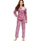 thumbnail image 1 of Pijama Polar Mujer Con Capucha Set 2 Pza Dama Diseño Estampa LOLE Pijama, 1 of 3