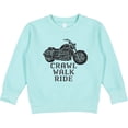 thumbnail image 2 of Inktastic Crawl Walk Ride Motorcycle Toddler Sweatshirt, 2 of 4