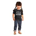 thumbnail image 3 of Cute Big Sister Older Sis Sibling Youth T Shirt Tee Girls Infant Toddler Brisco Brands 12M, 3 of 5