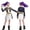 Cosplay-A, variant on Halloween Stage Role Play Stage Cosplay Costume, Popular Singers Idol Dance Performance Suit, Includes Top and Pants, Fashion Role Play Costume Party, 100(2-3 Years)