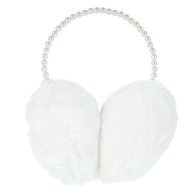 CIMAXIC Cache-Oreilles en Peluche à la Mode pour Filles, Cache-Oreilles Chaud pour Femmes, 7.87"X5.91"X2.76 Pouces