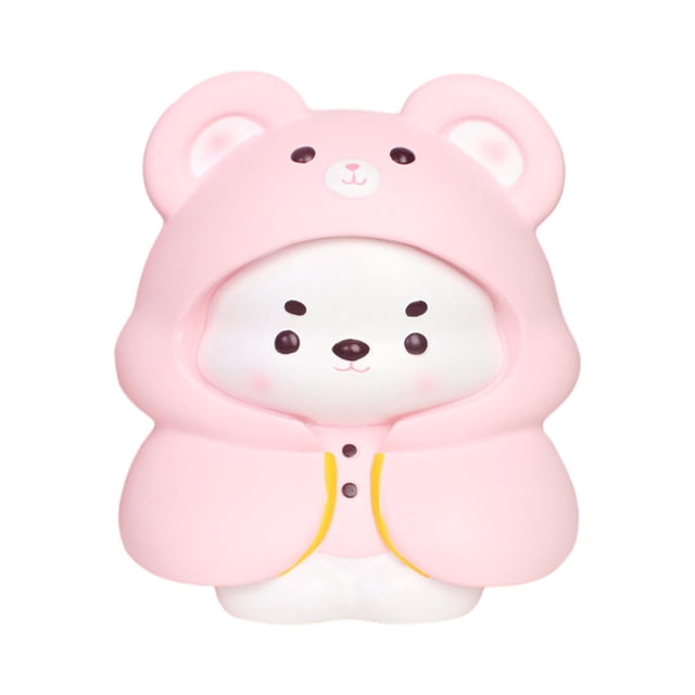 Figura de oso lindo, alcancía, banco de dinero, regalo de cumpleaños coleccionable, escultura, estatua, tarro