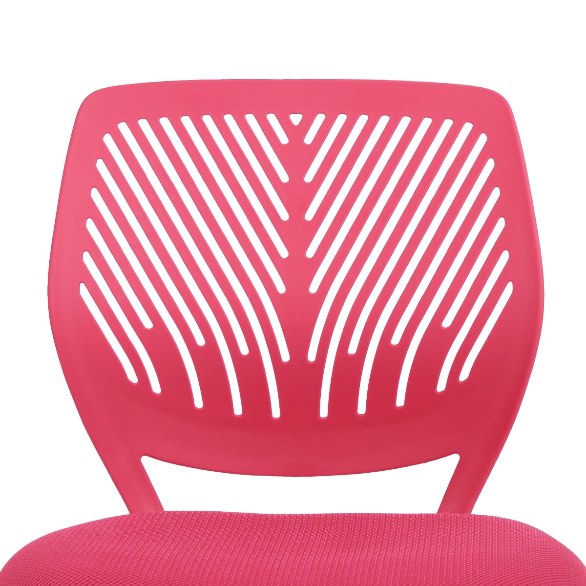 Homy Casa Adjustable Design Computer Mesh Seat Task Desk Swivel Armless Children Study Office Chair, Pink