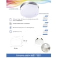 thumbnail image 4 of Lampara Plafón Mil Luces West LED Mil Luces, 4 of 5