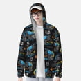 thumbnail image 2 of Yiaed Cool Off-Road Vehicle Print Sun Shirts UPF 50+ Protection Hoodie Rash Guard Shirt UV Shirt Long Sleeve Fishing Outdoor Lightweightase-XX-Large, 2 of 5