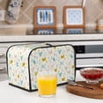 thumbnail image 6 of Kdxio Chicken Print Toaster Cover Bread Machine Cover Fits for Most Standard 2 Slice Toasters,Keep Toaster Free From Dust And Fingerprint Oven Dustproof Cover, 6 of 7