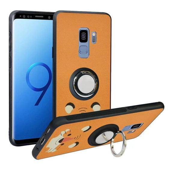 Labanema Samsung Galaxy S9 Plus Case with 360 Degree Rotating Ring Stand, Support Magnetic Car Mount, Protective Cover for Samsung Galaxy S9 Plus (Small Tiger)