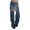 *Dark Blue, variant on ClodeEU Baggy Jeans for Women, Retro Wash Low Waist Wide Leg Jeans, Loose Oversized Denim Pants Black,Womens Plus L