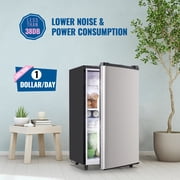 WANAI 3.2 Cu.ft Mini Refrigerator with 5 Temp Control Small Fridge Compact Size for Any Room Silver