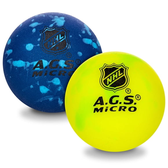 Pelotas de entrenamiento de minihockey Franklin Sports NHL, paquete de 2