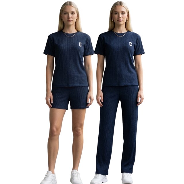 Conjunto Casual 3 Piezas Pantalón, Short y Blusa Versatilidad y Estilo para Mujer