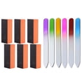 thumbnail image 1 of 6PCS Nail File Creative Manicure File Nail Art Tool with 6 Nail Buffer Block, 1 of 6