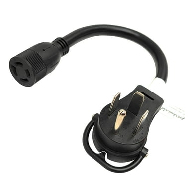 Parkworld 62541 Welder Adapter Cord Welding NEMA 14-60P to L14-20R Generator 4 Prong Female, 20AMP, 1.5FT