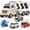 White, variant on RUVINCE 5-in-1 Toddler Construction Truck Toys Set with Carrier & Vehicles