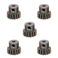 thumbnail image 2 of Kokiya 5 PCS Upgrade 3.175mm 1/8-Inch RC Motor Shaft Pinion Motor Gears Set for 1:10 RC 15T, 2 of 8