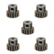 thumbnail image 2 of Juego de engranajes de motor de piñón de metal Zulema 32DP 3.175mm 5 piezas 15T, 2 of 7