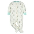 thumbnail image 3 of Gerber Baby Boy Sleep 'n Play Footed Pajamas, 4-Pack, 3 of 9