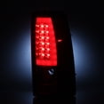 thumbnail image 5 of AKKON - Red Clear Lens For 03-06 Chevy Silverado 1500 HD 2500 3500 LED [Tube Bar] Tail Lights + LED 3rd Brake Light Combo, 5 of 7
