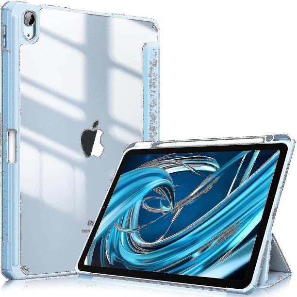 Ipad Air 5.a generación (2022) / Ipad Air 4.a generación (2020) 10,9 pulgadas: cubierta a prueba de golpes con carcasa trasera transparente (hy)