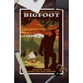 thumbnail image 3 of Mount St. Helens, Washington, Home of Bigfoot (12x18 Wall Art Poster, Room Decor), 3 of 3