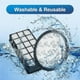 thumbnail image 5 of Pack Of 2 Hepa Filters For Rowenta Silence Force Cyclonic - Model Ro76xx Vacuum Cleaners - Replacement Filter Accessories, 5 of 5