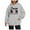 Grey #1, variant on Senior Mom Hoodies for Women Class Of 2026 Hoodie Graduation Graphic Hooded Sweatshirt with Pockets Pullover Tops
