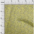 thumbnail image 2 of oneOone Georgette Viscose Yellow Fabric Animal Skin Sewing Craft Projects Fabric Prints By Yard 42 Inch Wide, 2 of 5
