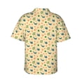 thumbnail image 3 of Picia Sea Turtle And Whale Gentle Cotton Regular Fit Short Sleeve Casual Hawaiian Shirt for Men-Large, 3 of 9
