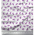 thumbnail image 1 of Soimoi Velvet Fabric Bubbles & Fish Ocean Printed Craft Fabric by the Yard 58 Inch Wide, 1 of 2