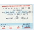 thumbnail image 1 of Toronto Blue Jays vs. Kansas City Royals Ticket Skydome 1990, 1 of 1