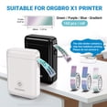 thumbnail image 2 of Cinta de Etiquetas ORGBRO X1 12x40mm Térmica Laminada 480 Etiquetas, 2 of 7