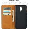 thumbnail image 4 of iCoverCase OnePlus 6T Étui Portefeuille, Porte-Cartes en Cuir PU Magnétique Premium avec Support et Rabat, 4 of 5