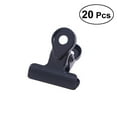 thumbnail image 1 of Miangastore Binder Paper Clamps Electroplated Copper Office Use 20Pcs 1In, 1 of 8