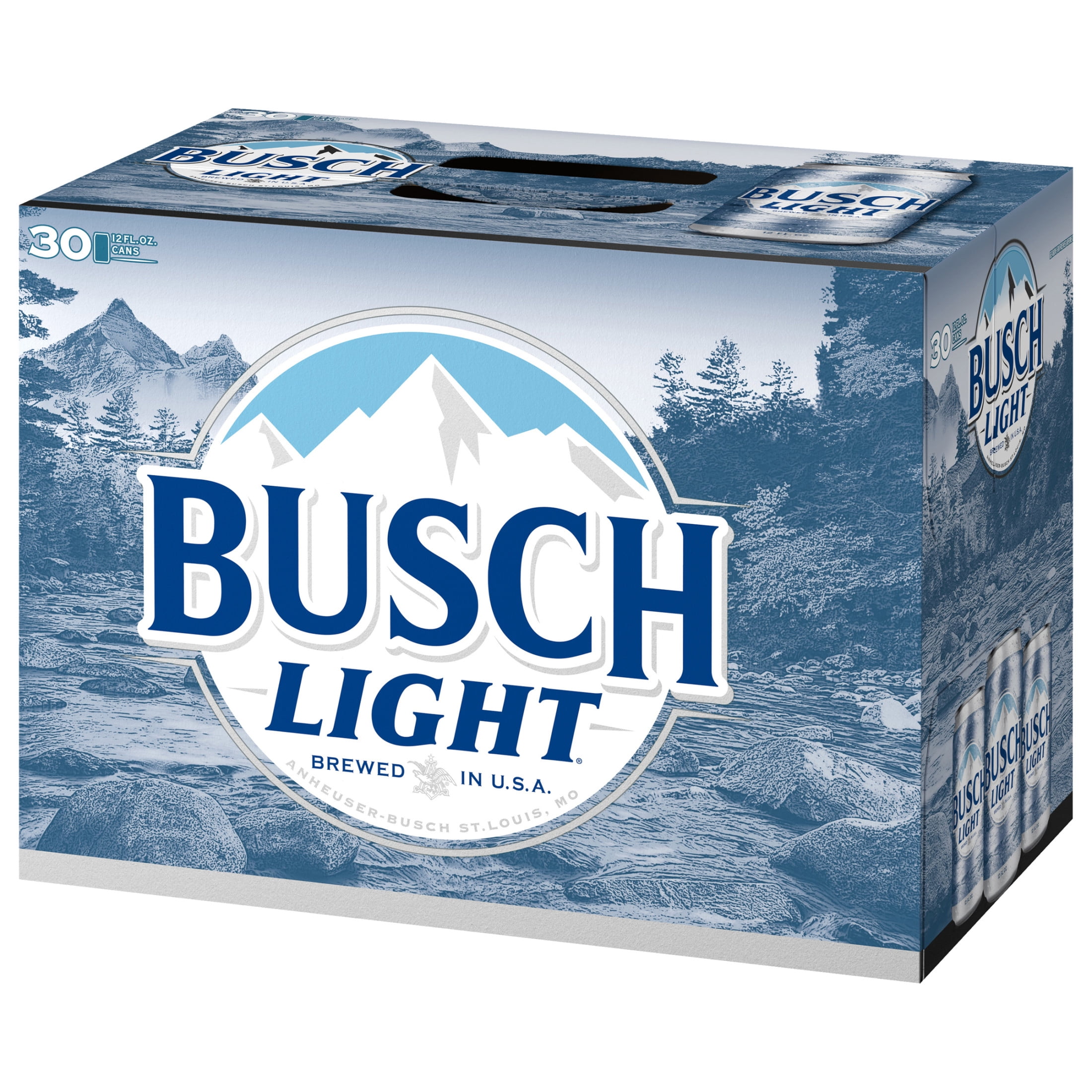 Busch Light Lager Domestic Beer 30 Pack