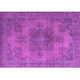 thumbnail image 1 of Ahgly Company Indoor Rectangle Abstract Purple Modern Area Rugs, 2' x 3', 1 of 4