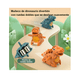 thumbnail image 2 of Juguete Infantil De Tobogán De Escalada Con 3 Dinosaurios  color Verde, 2 of 5