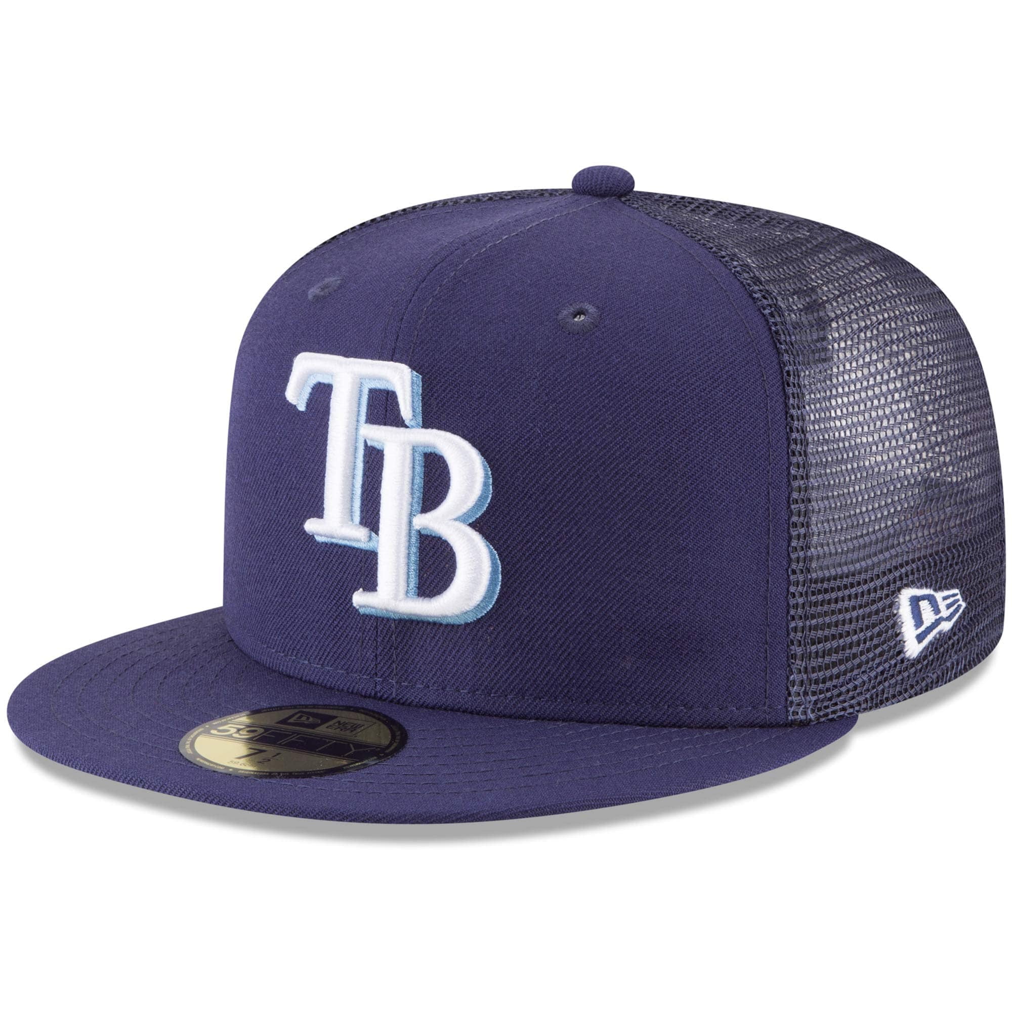 Tampa Bay Rays New Era OnField Replica Mesh Back 59FIFTY Fitted Hat