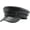 Black#6, variant on Women Yacht Captain Sailor Hat PU Newsboy Baker Boy Peaked Beret Cap