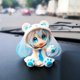 thumbnail image 4 of Gwong Juguete Modelo Muñeca Personaje de dibujos animados Ornamento PVC Hatsune MIKU Oso Figura para el automóvil Interior Decoración Gwong 30011189, 4 of 6