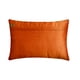 thumbnail image 3 of Funda de almohada lumbar naranja, funda de almohada lumbar floral, funda de almohada lumbar de 30 x 60 cm (12 x 24 pulgadas), funda de almohada lumbar rectangular de seda - Juicy, 3 of 3