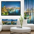 thumbnail image 3 of Design Art Coloré New York City Vue Panoramique  Sur Toile Encadrée, 3 of 3