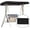 Black, variant on Universal Replacement Canopy for Swing Seat, Garden Chair Tent Porch Top Cover, Waterproof/UV Resistant Swing Canopy Cover