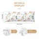 thumbnail image 3 of Balery Cartoon House Funda Protectora para Almohada Corporal de Algodón Hipoalergénico con Cierre(55 x 21 pulgadas), Almohadas No Incluidas, 3 of 7